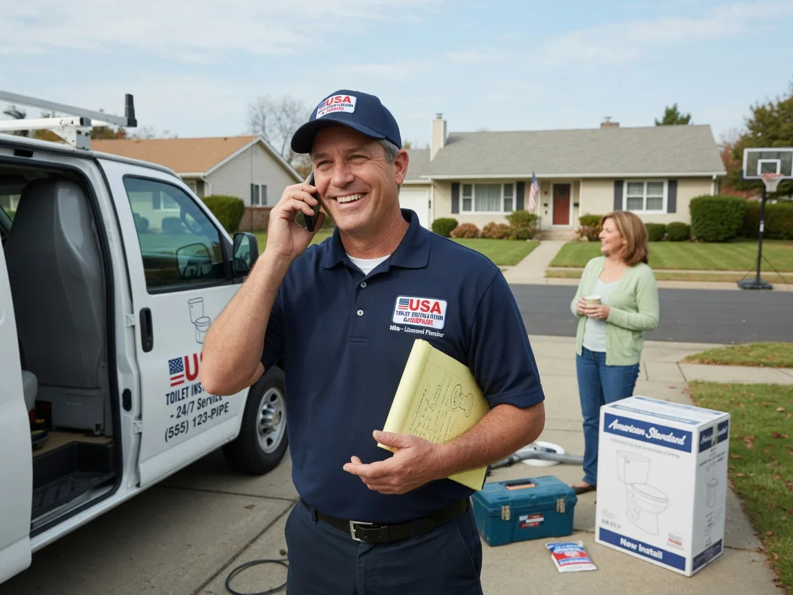 Toilet Installation Saint John, IN FAQs